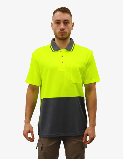 SFWP150 Hi Vis Polo Shirts. 4 Colourway In Stock.